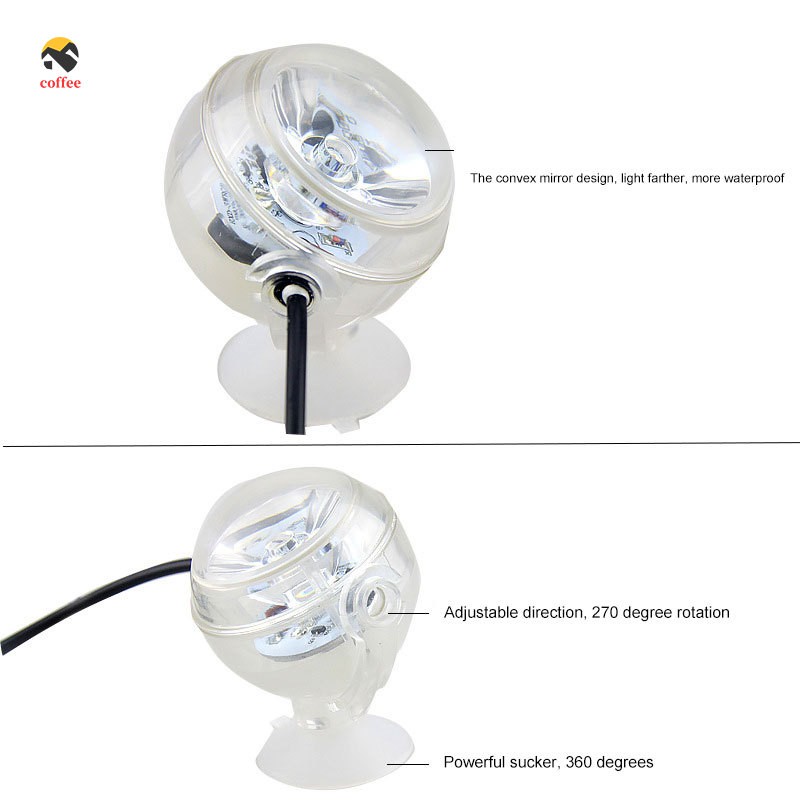 Đèn Led Chiếu Sáng Dưới Nước Trang Trí Bể Cá