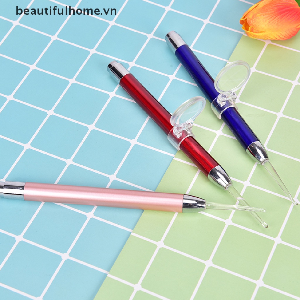 (Hàng Mới Về) Kính Lúp Phóng Đại Ráy Tai Đa Năng Có Đèn flash