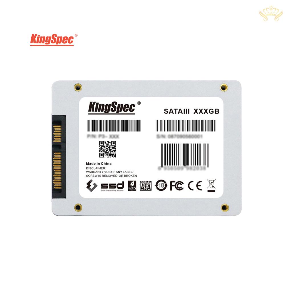 New  KingSpec P3-128 SATA III 3.0 2.5" 2.5 Inch 128GB 3D MLC Digital SSD Solid State Drive Cache 128M for Computer PC Laptop Desktop