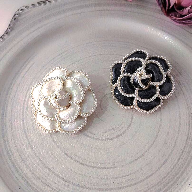 Ghim Cài Áo Hình Hoa Đính Ngọc Trai Nhân Tạo Thời Trang