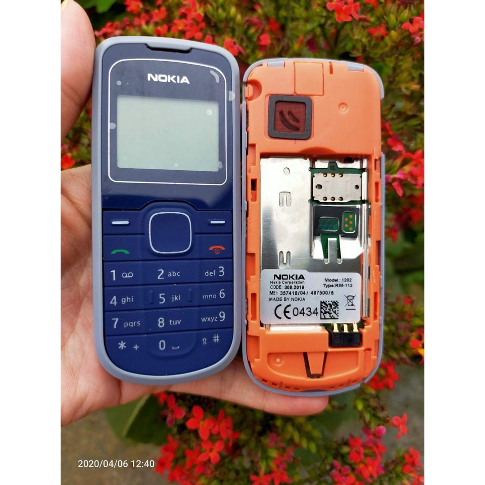 (Có Kèm Pin Sạc) Điện Thoại Nokia 1202 Zin Bảo Hành 12 Tháng