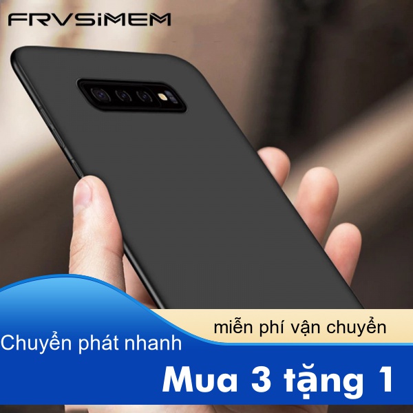 Ốp lưng mềm màu đen cho Samsung S6 S7 S8 S9 S10 S20 S30 S10E Plus Ultra EDGE Pro Lite Max FE 5G