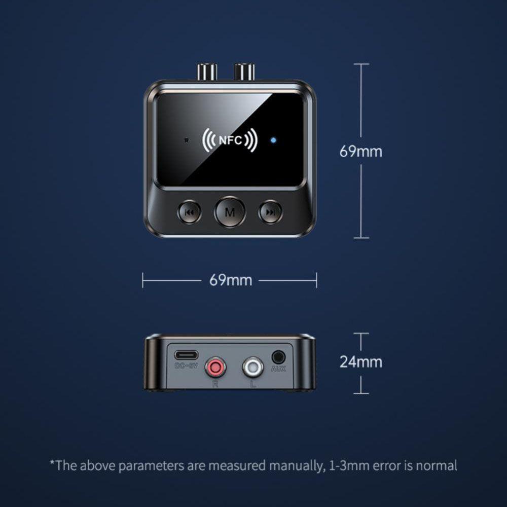 Thiết Bị Kết Nối Bluetooth 5.1 Nhận Truyền Tín Hiệu NFC Jack Cắm 3.5mm