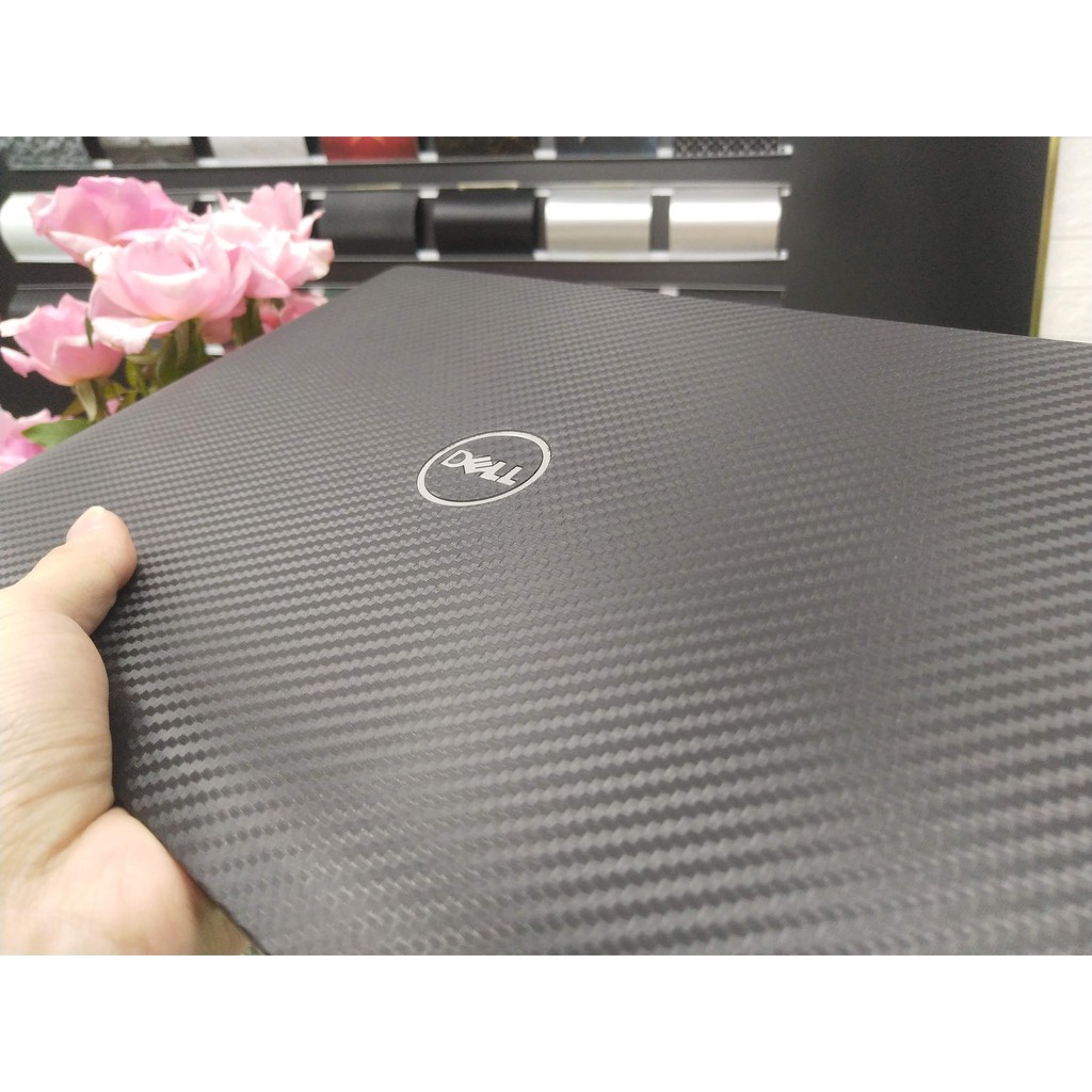 Decal Skin dán Laptop vân Carbon đã cắt sẵn chi tiết chính xác cho từng máy