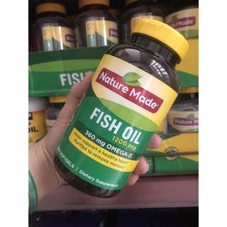 Dầu cá Fish oil Natrure made 200viên USA