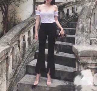 Mã quần loe xẻ trước 🔆