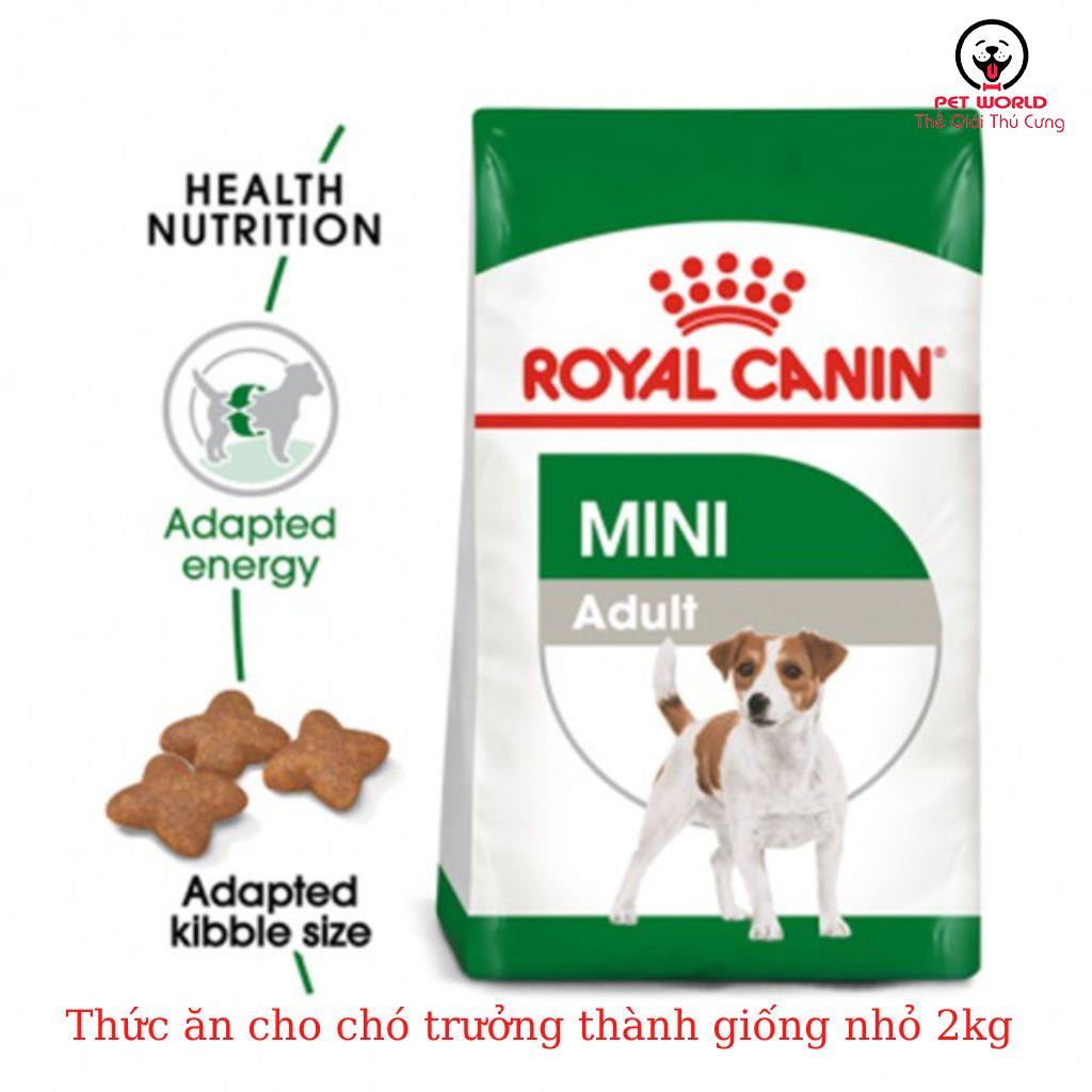Thức Ăn Khô Cho Chó Trưởng Thành Giống Nhỏ - Royal Canin Mini Adult