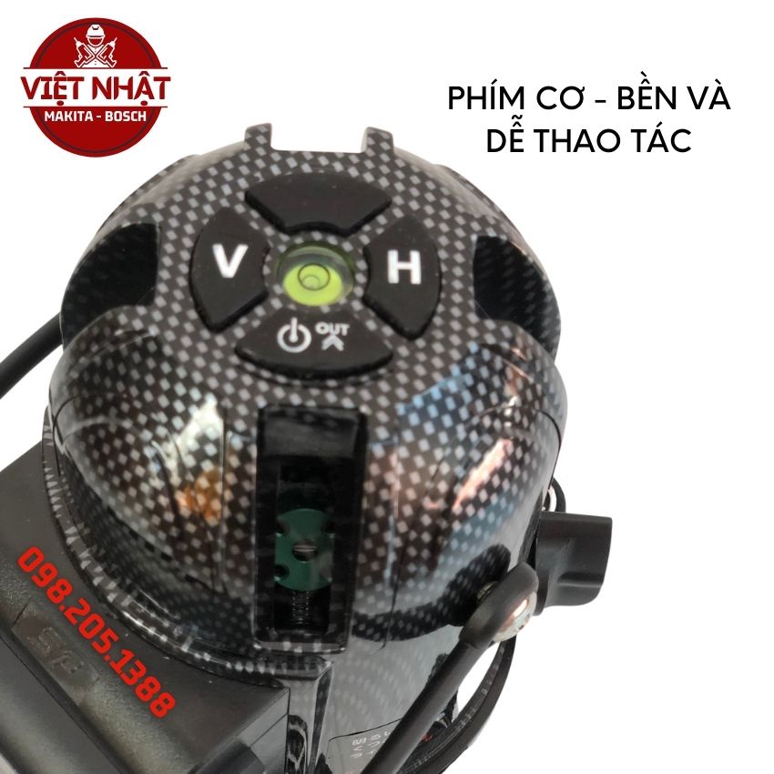 Máy bắn cốt, cân bằng laser YAMASU 606 phím cảm ứng, 5 tia xanh siêu mảnh, pin cài dung lượng 4400mah