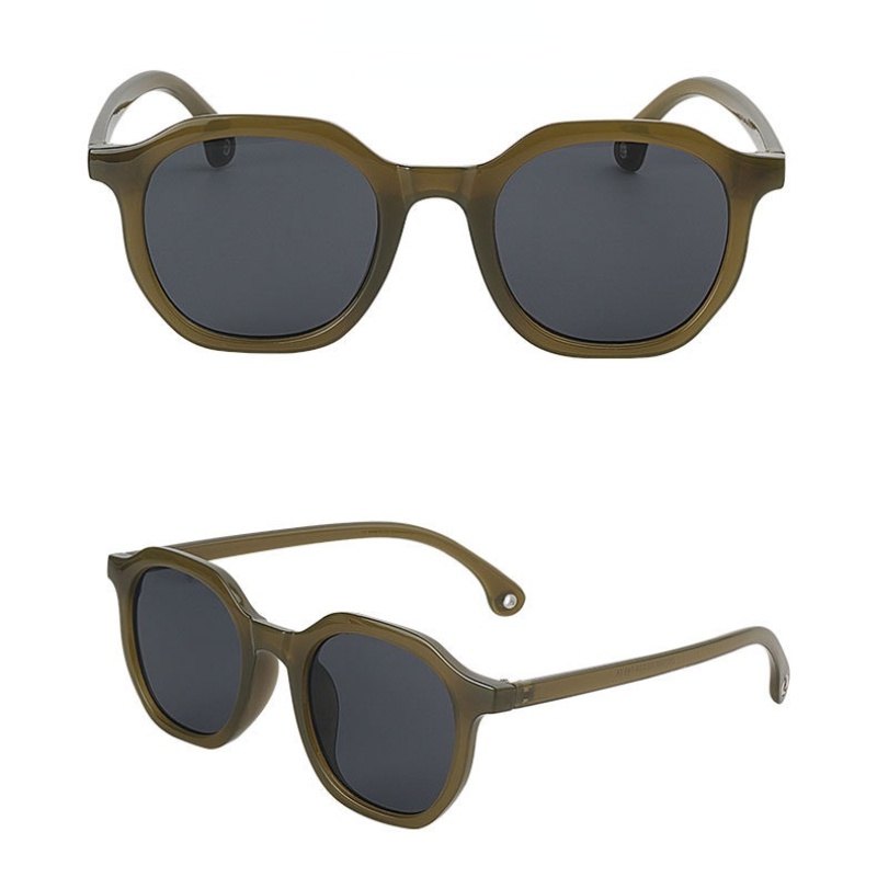 Kính Mát Chống Tia UV Phong Cách Retro Phương Tây Dành Cho Nam Nữ