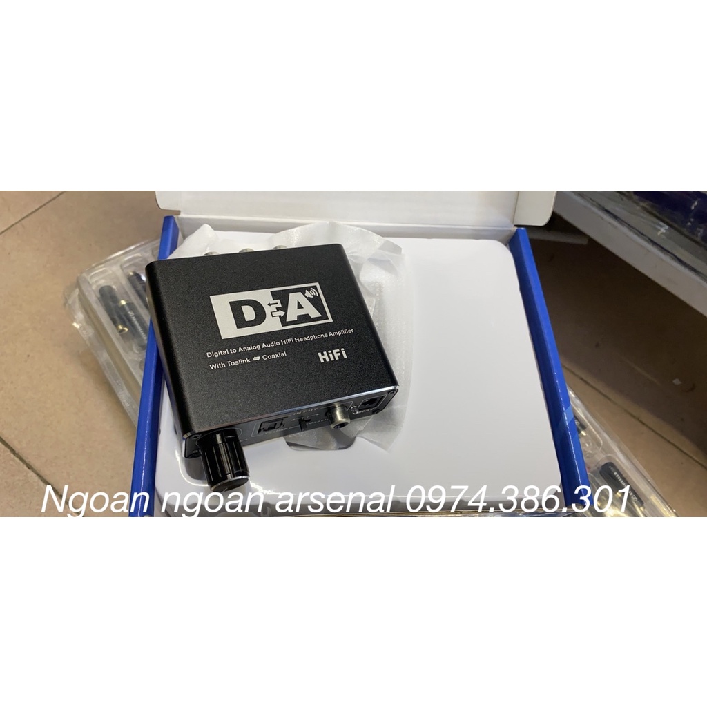 Bộ chuyển DAC quang ra av (hoa sen, rca) bluetooh, có nút chỉnh âm lượng