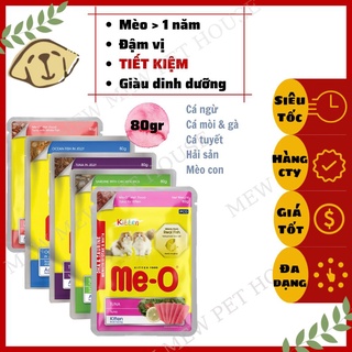 Rẻ vô ĐịchCó SẵnPate Cho Mèo Me-O Gói 80g