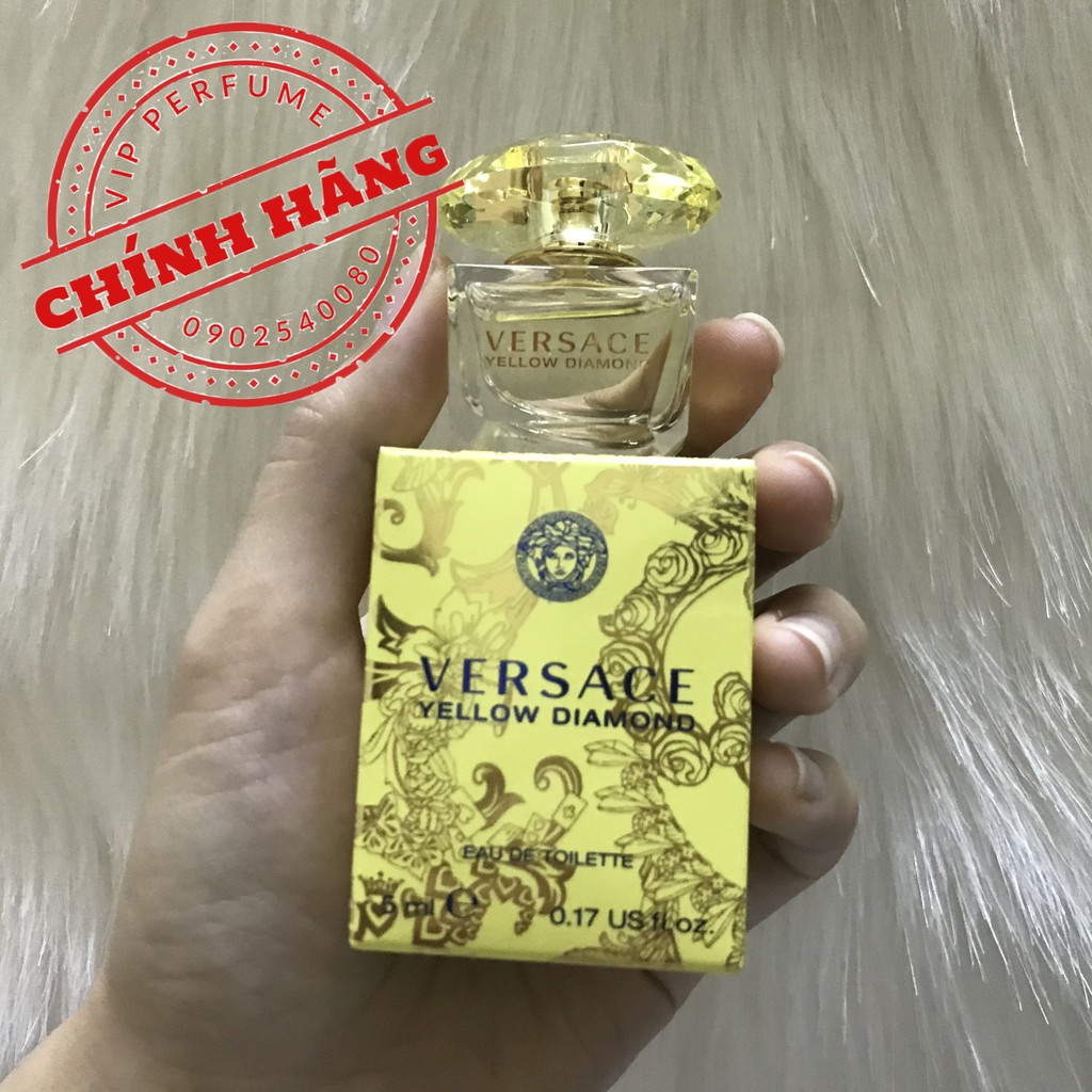 Nước hoa nữ chính hãng Versace Yellow Diamond EDT 5ml | BigBuy360 - bigbuy360.vn