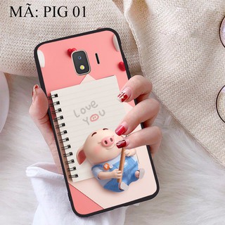 Ốp lưng Samsung J2 Core viền dẻo TPU BST Lợn Tết