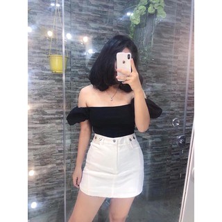 Quần short giả váy chất kaki thô (ảnh thật kèm video)