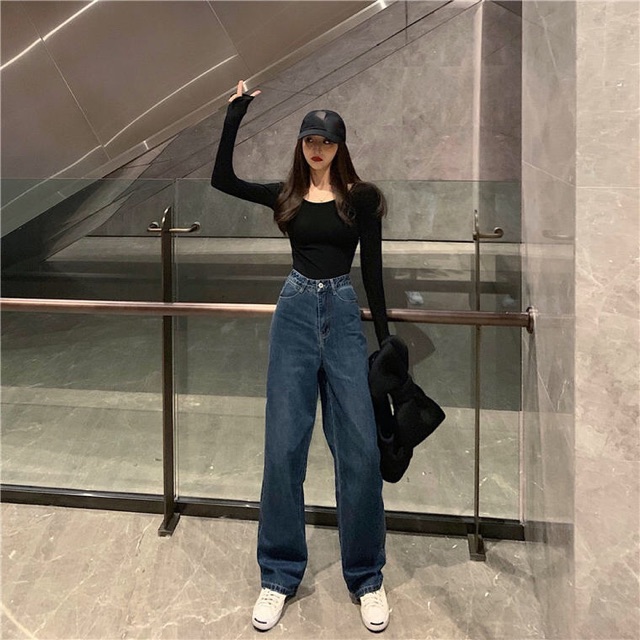 Quần jeans ống rộng ORDER
