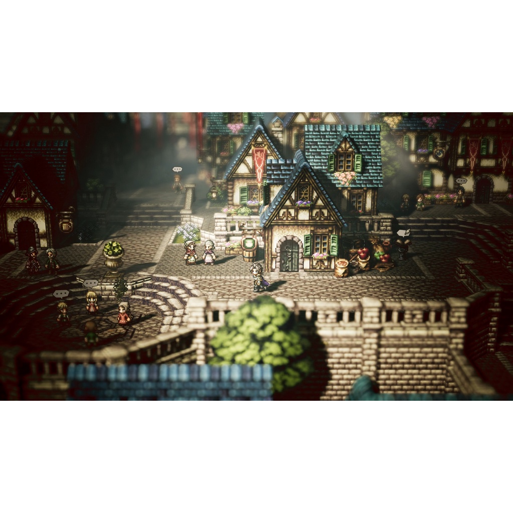 Băng game nintendo switch octopath traveler