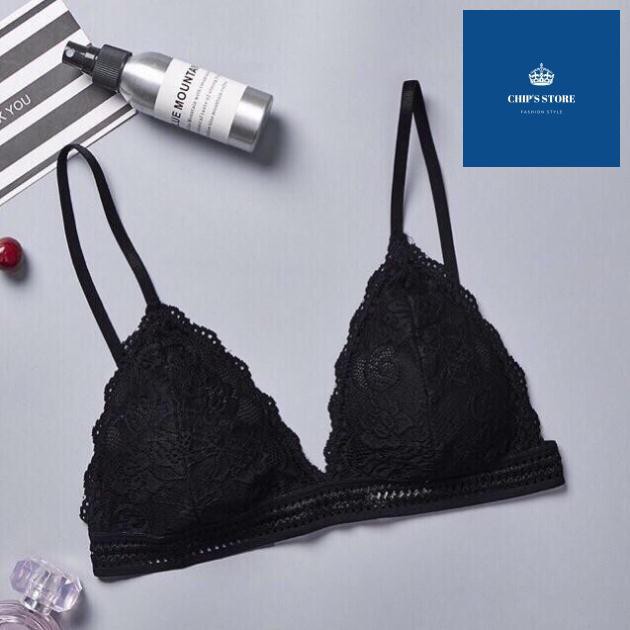 Áo Lót Bralette Ren Mềm Mút Mỏng Không Gọng Hàng Đẹp A10 | BigBuy360 - bigbuy360.vn