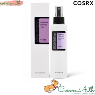 Nước Hoa Hồng Mụn Cosrx AHA BHA Clarifying Treatment 150ml