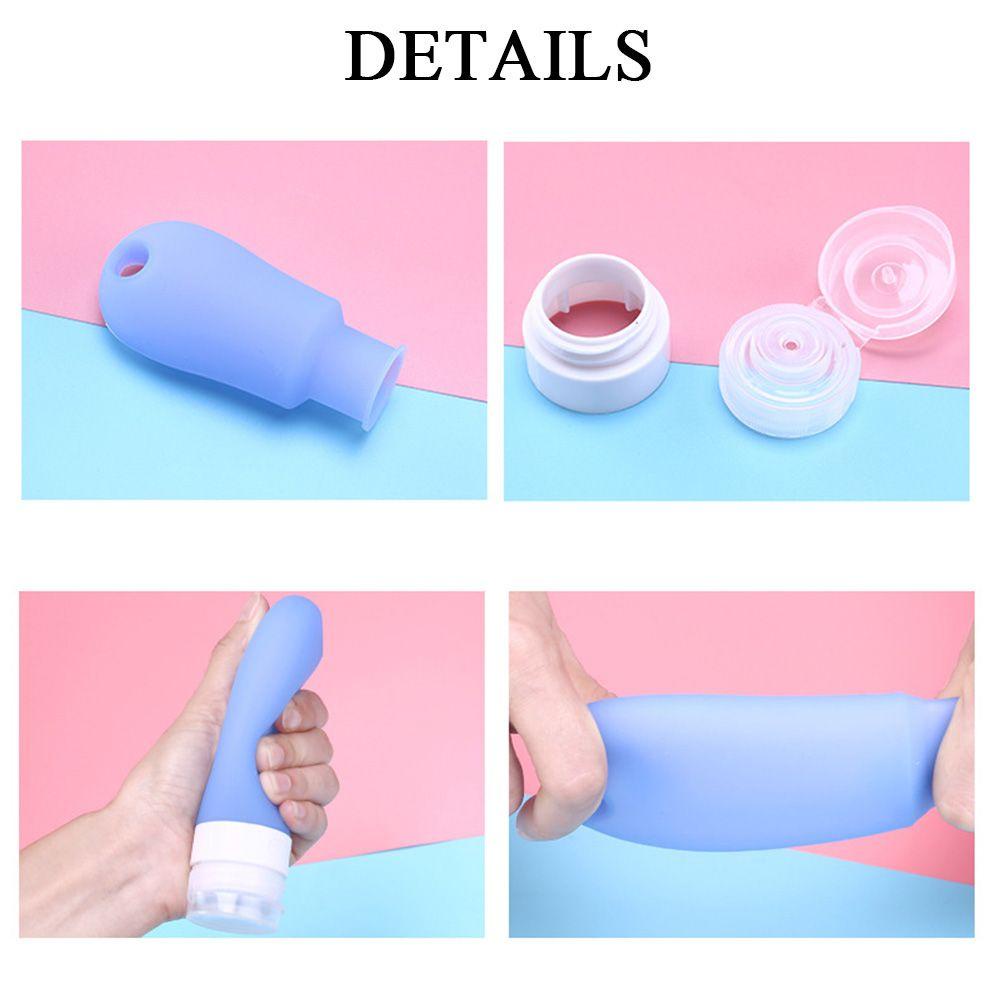 Chai Rỗng Bằng Silicon Họa Tiết Dễ Thương Để Đựng Mẫu Thử