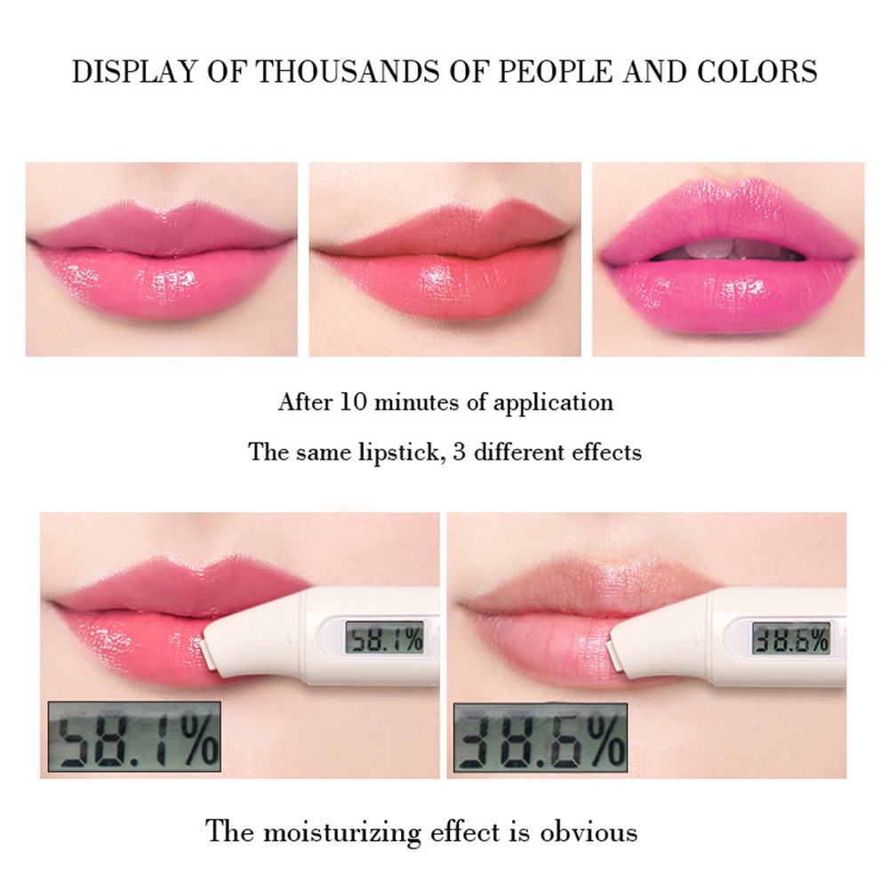 hỏi son dưỡng ẩm môi đổi màu theo nhiệt độ chứa chiết xuất lô hội hiệu KISS BEAUTY | BigBuy360 - bigbuy360.vn