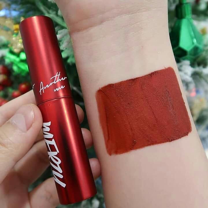 SON KEM MERZY VELVET TINT_ V6 vỏ xanh