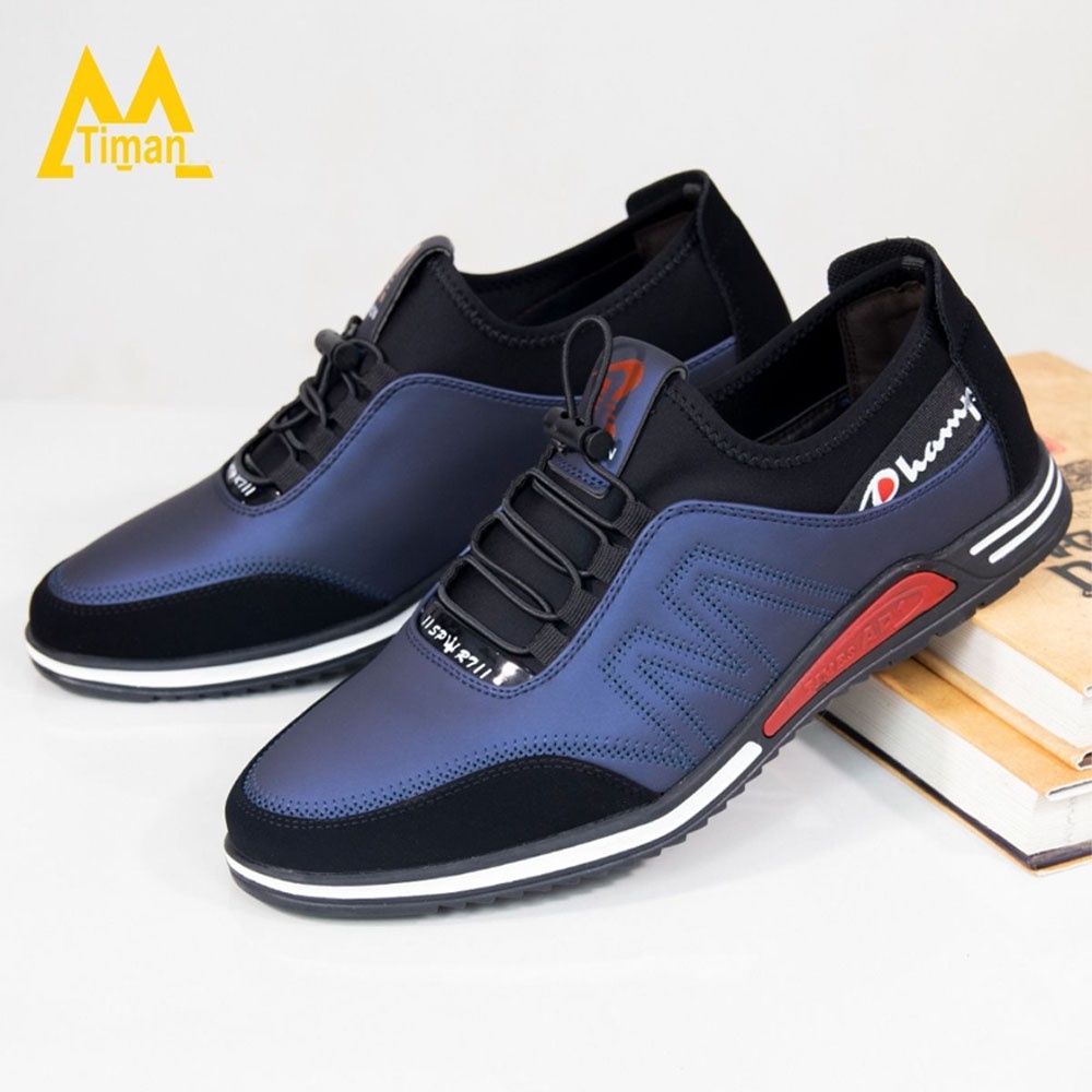 Giày thể thao nam sneaker TIMAN LV09 đế êm vải thoáng khí bảo hành 1 năm