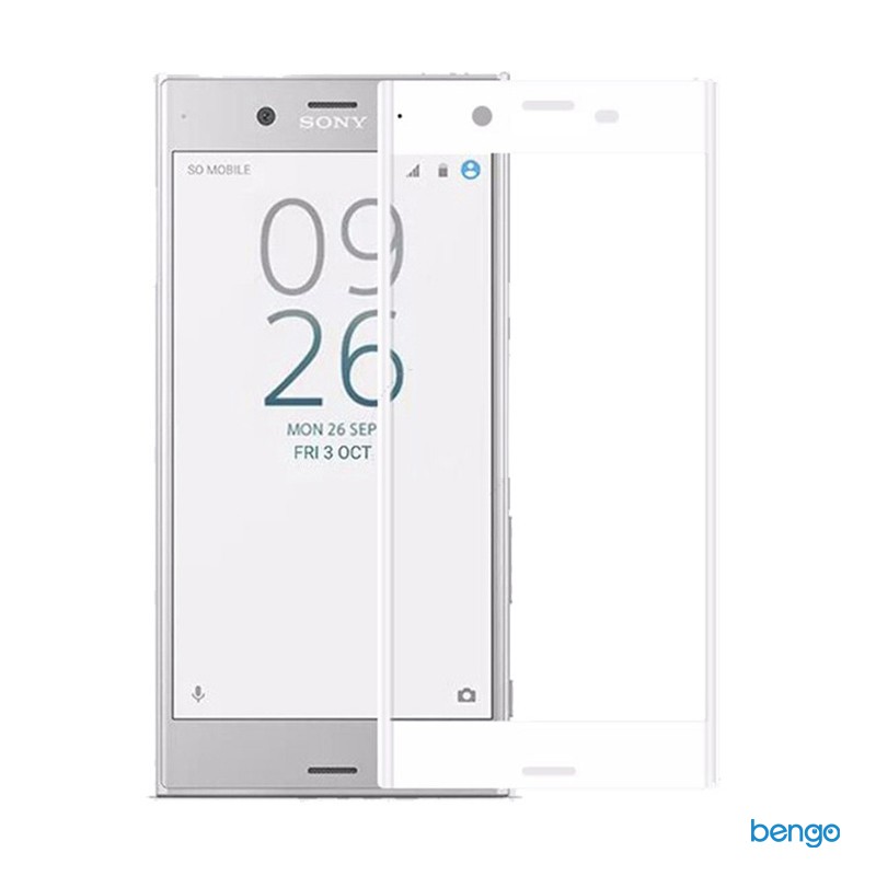 Dán cường lực Sony Xperia XZ1 4D Full màn hình