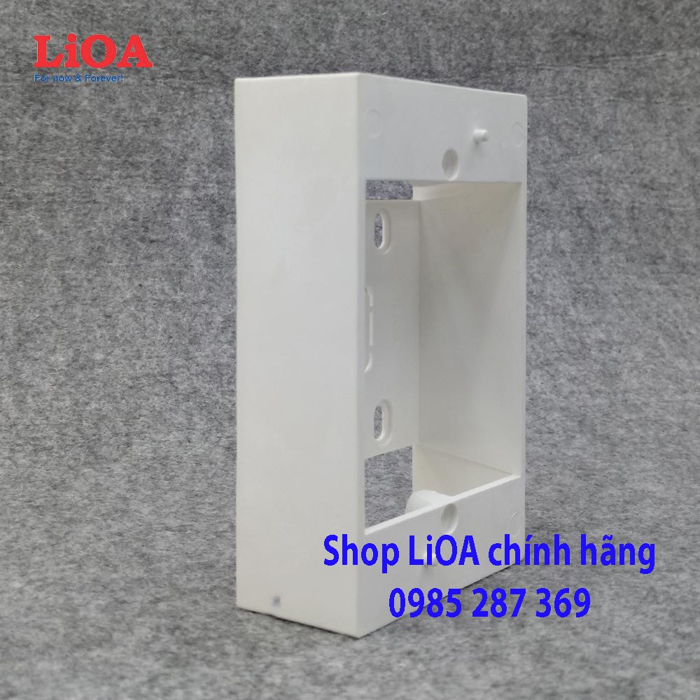 Đế nổi đơn LiOA dùng cho các mặt chữ nhật và mặt Module Concept