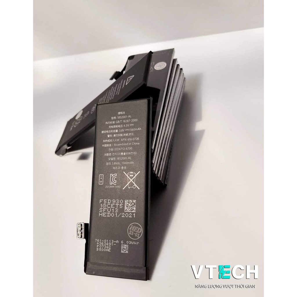 Pin iphone 5s EU chính hãng VTECH Việt Nam, bảo hành 1 năm