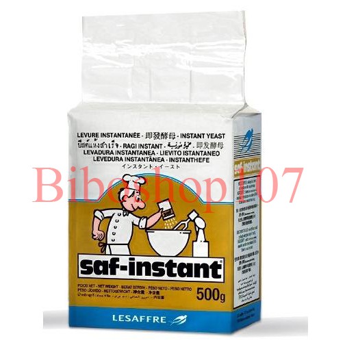 Men khô bánh mỳ ngọt Saf-Instant vàng Pháp gói 20g