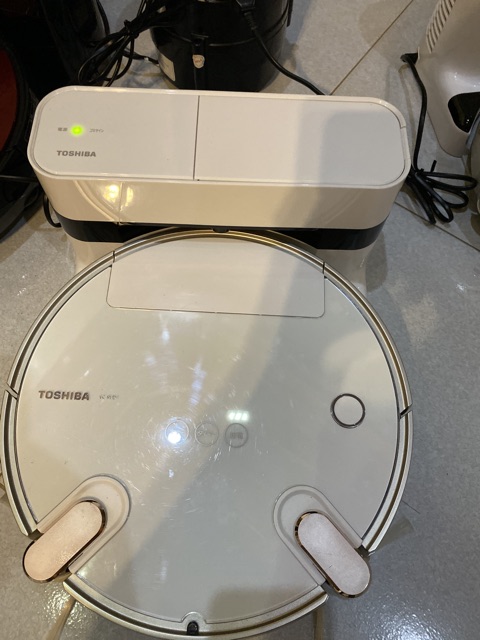Robot Hút Bụi Tự Động Toshiba VC-RVD1, hàng chính hãng sách tay nhật!