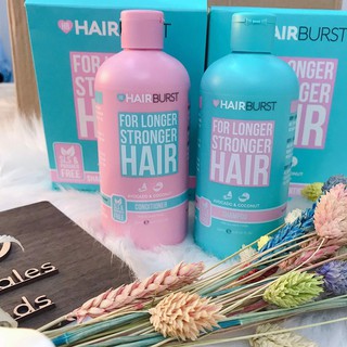 Hairburst bộ dầu gội & dầu xả kích thích mọc tóc hairburst for longer stronger hair