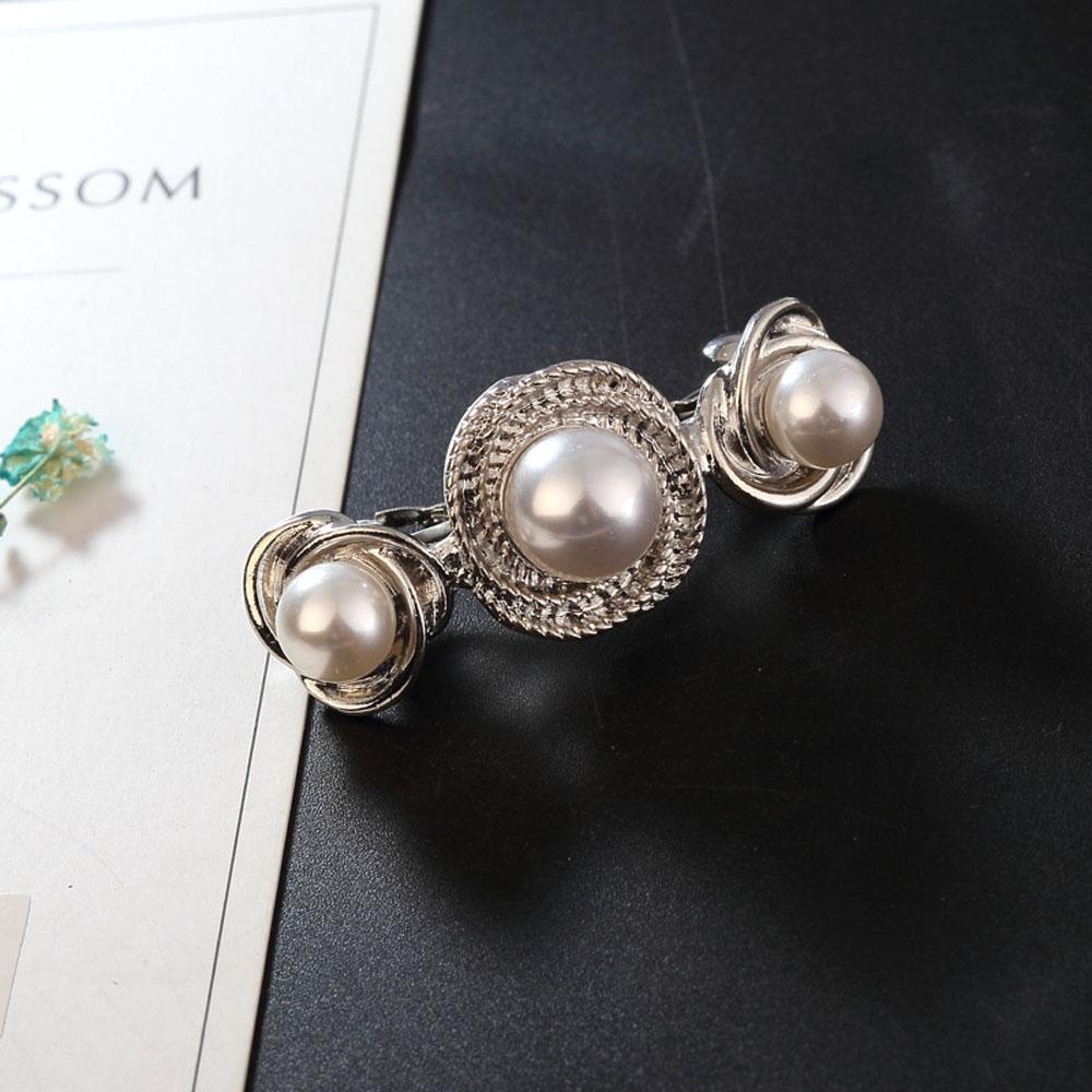 Kẹp Tóc Kim Loại VANES1 Hình Sao Biển Cho Nữ Giá Đỡ