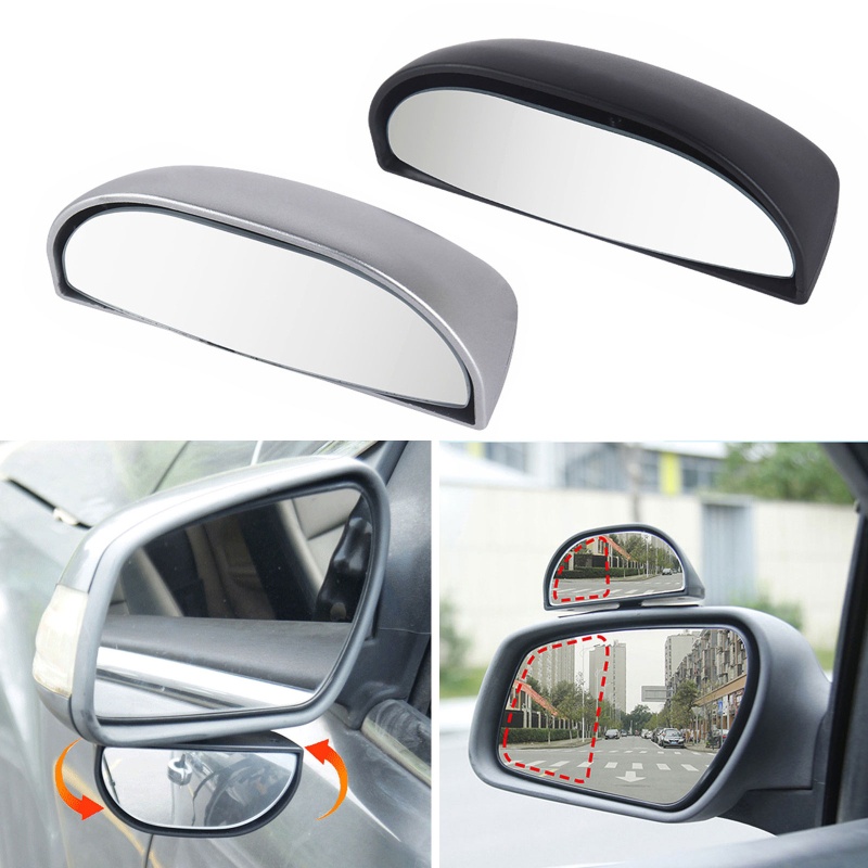 Gương Chiếu Hậu Góc Rộng Xoay 360 Độ Chống Điểm Mù Cho Xe Hơi