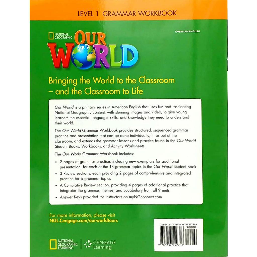 Sách - Our World AME 1 Grammar Workbook