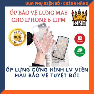 Ốp Iphone Hoạ Tiết LV - Ốp cứng bảo vệ máy tuyệt đối
