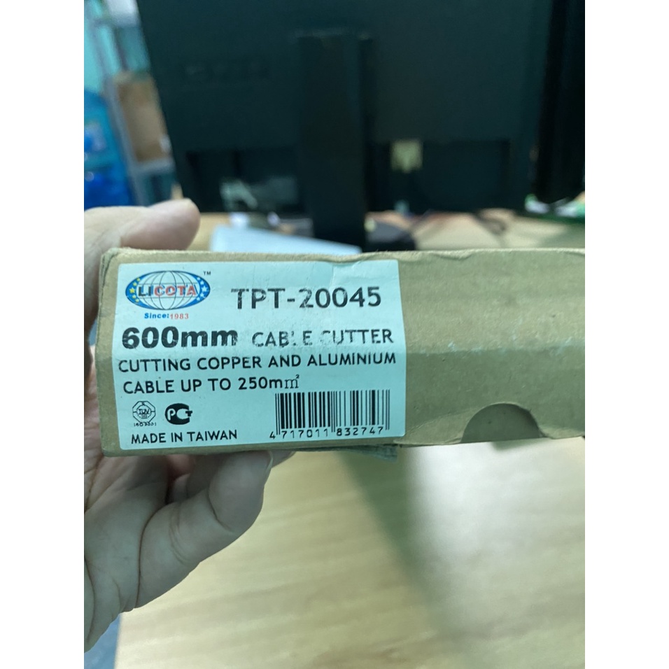 Kìm cắt cáp điện 250mm2 TPT-20045 Licota