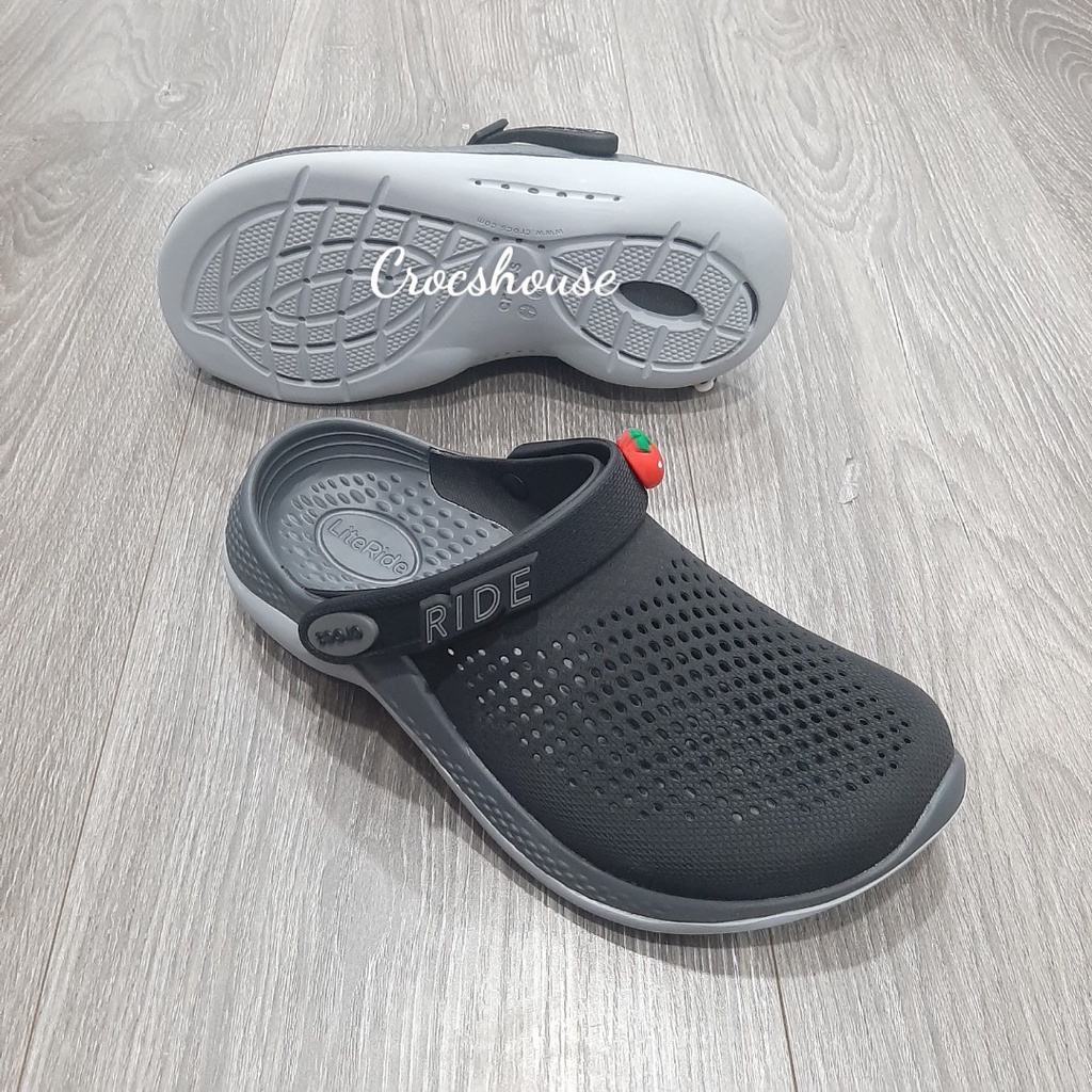 (Bảo hành) Dép sục crocs literide 2 unisex nhiều màu nam nữ hàng cao cấp - crocs house