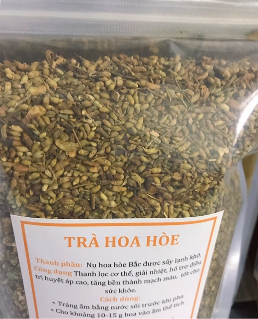 Trà hoa hoè đã sao vàng gói 1kg