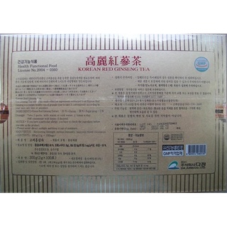 TRÀ HỒNG SÂM HÀN QUỐC KGS 300GR