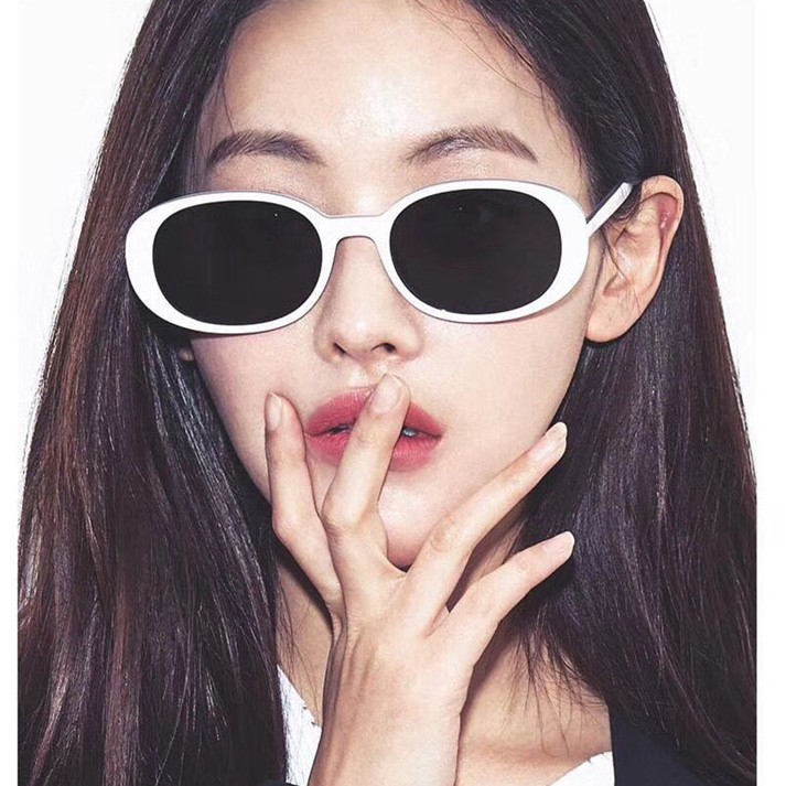 Kính râm gọng hình oval kiểu cổ điển thanh lịch dành cho nữ