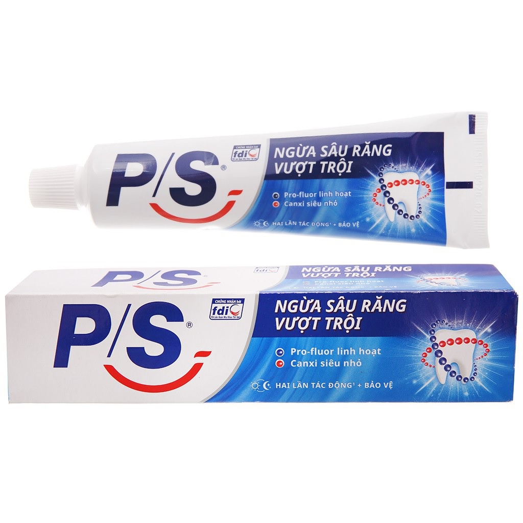 Kem đánh răng P/S Ngừa Sâu Răng Vượt Trội 180g