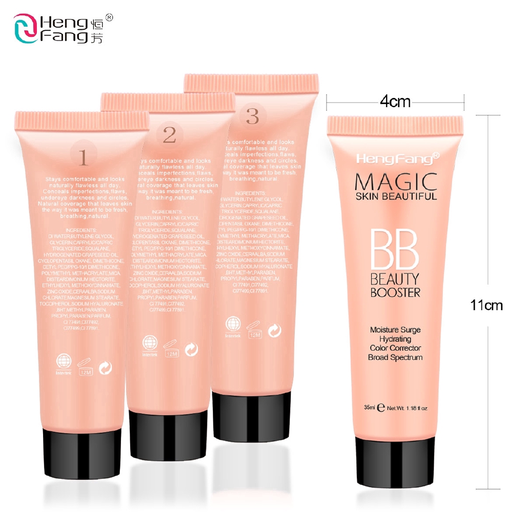 [Hàng mới về] Kem BB trang điểm dưỡng ẩm 3 màu tùy chọn thương hiệu Hengfang 35ml mã H8441 | BigBuy360 - bigbuy360.vn