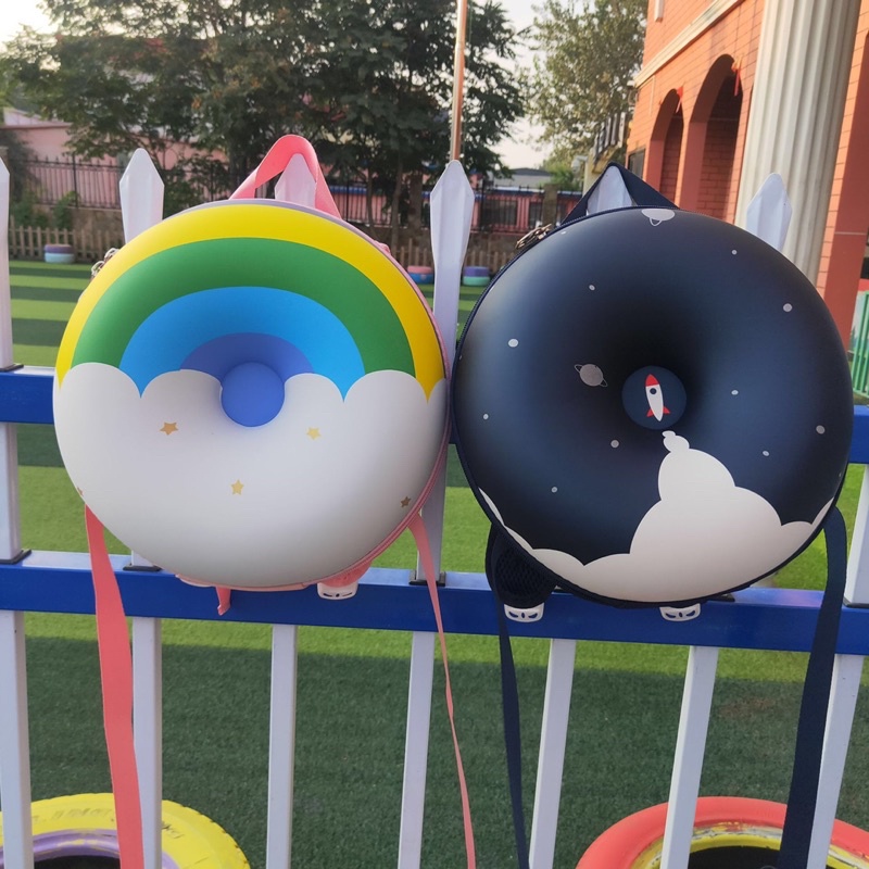 Balo Donut động vật dễ thương xinh xỉu hợp chất Eva siêu nhẹ cho bé mẫu giáo mã BLA3