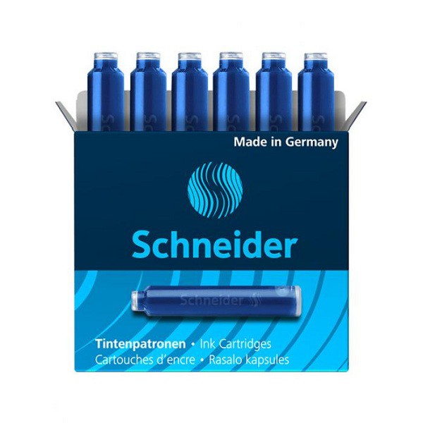 Hộp ống mực cho bút máy Schneider Đức