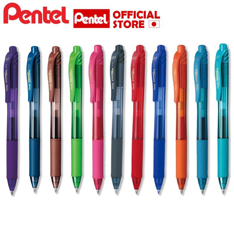 Bút Energel Bấm Pentel BL107 | Màu Sắc Đa Dạng Tương Ứng Màu Vỏ