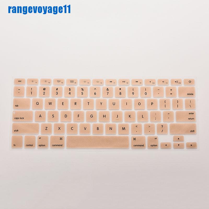 Miếng Dán Bảo Vệ Bàn Phím Bằng Silicone Cho Macbook Air Pro 13 &quot;15&quot; 17