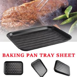 Khay Nướng Bbq Hình Chữ Nhật Chống Dính Tiện Dụng Cho Nhà Bếp / Cắm Trại