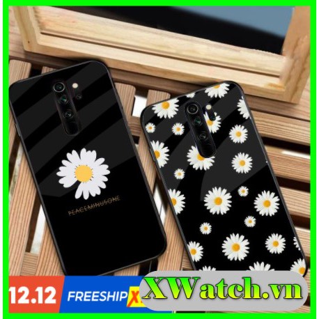 Ốp lưng phủ bóng Oppo Reno 2F Reno 2Z F11 F11pro K3 A5-2020 A9-2020 hoa cúc