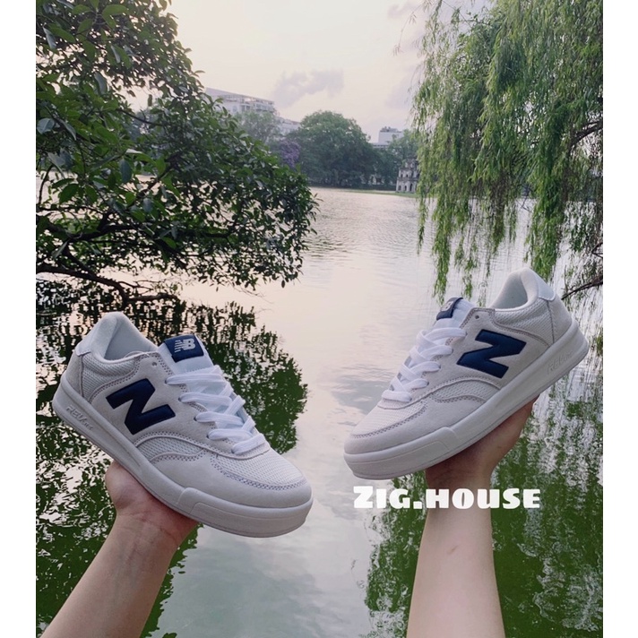 Giày NB CRT 300 Navy Gót Trắng